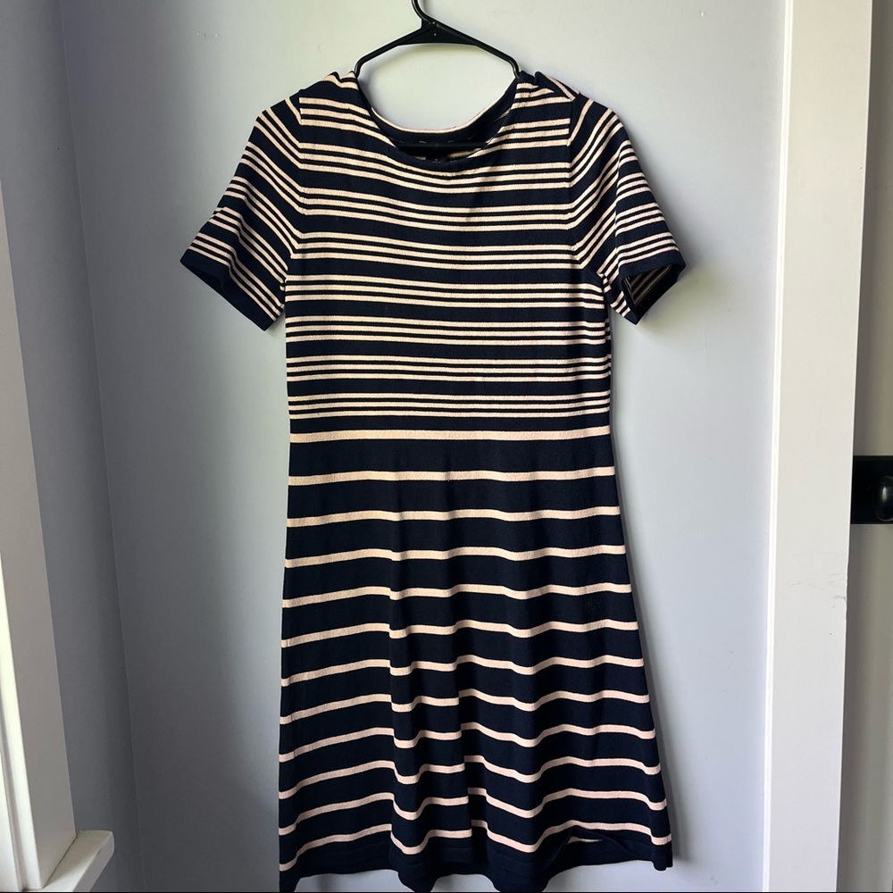 ANN TAYLOR FACTORY STRIPED DRESS